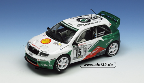 SCALEXTRIC Skoda WRC # 15